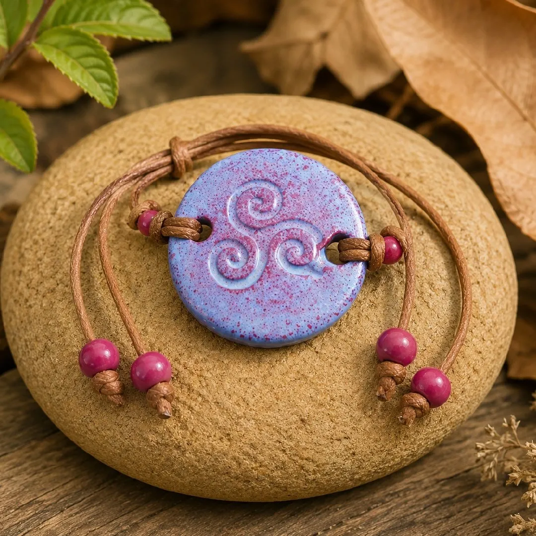 Pulseiras de Cerâmica Artesanal Orgânica - foto 5